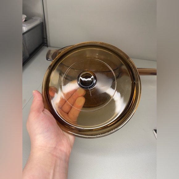 CorningWare Visions/Pyrex vintage amber double boiler P83C, V-20-B, V-15-B - Picture 2 of 15